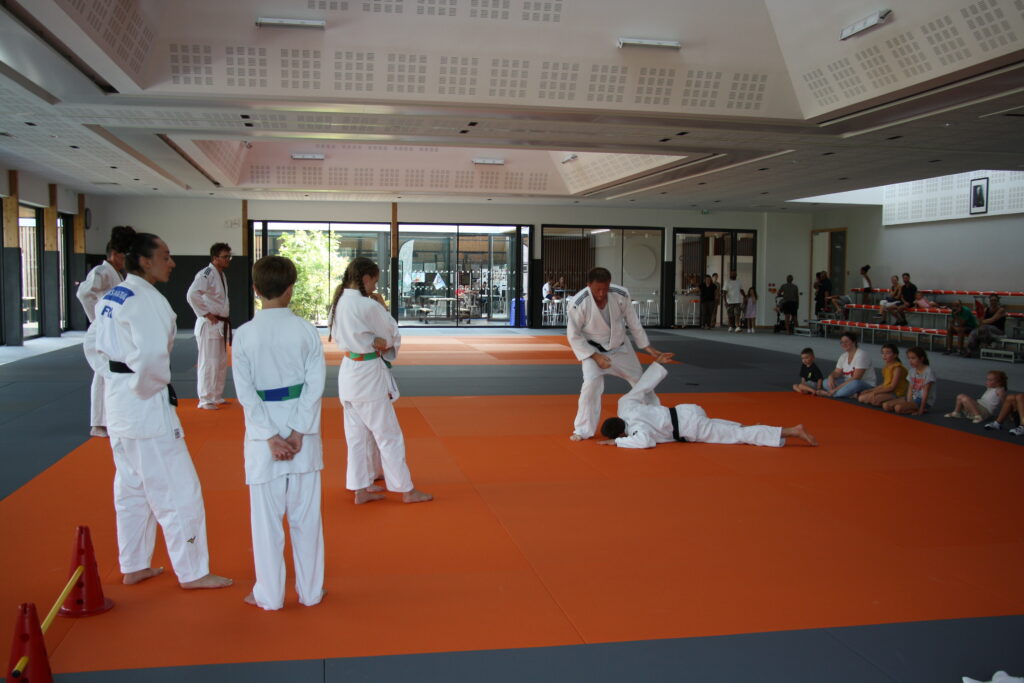 Démonstration de Judo - Forum des associations 2024 - Agrandir l'image, fenêtre modale