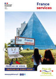 Couverture du dépliant de France services du Pays de l'Ourcq à Mary-sur-Marne - Agrandir l'image, fenêtre modale
