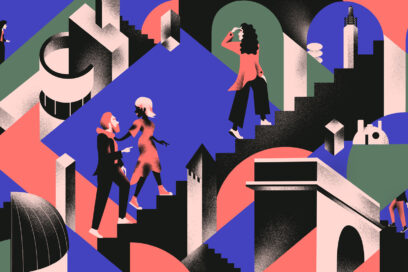 Illustration colorée des journées européennes du patrimoine 2026 - Agrandir l'image, fenêtre modale