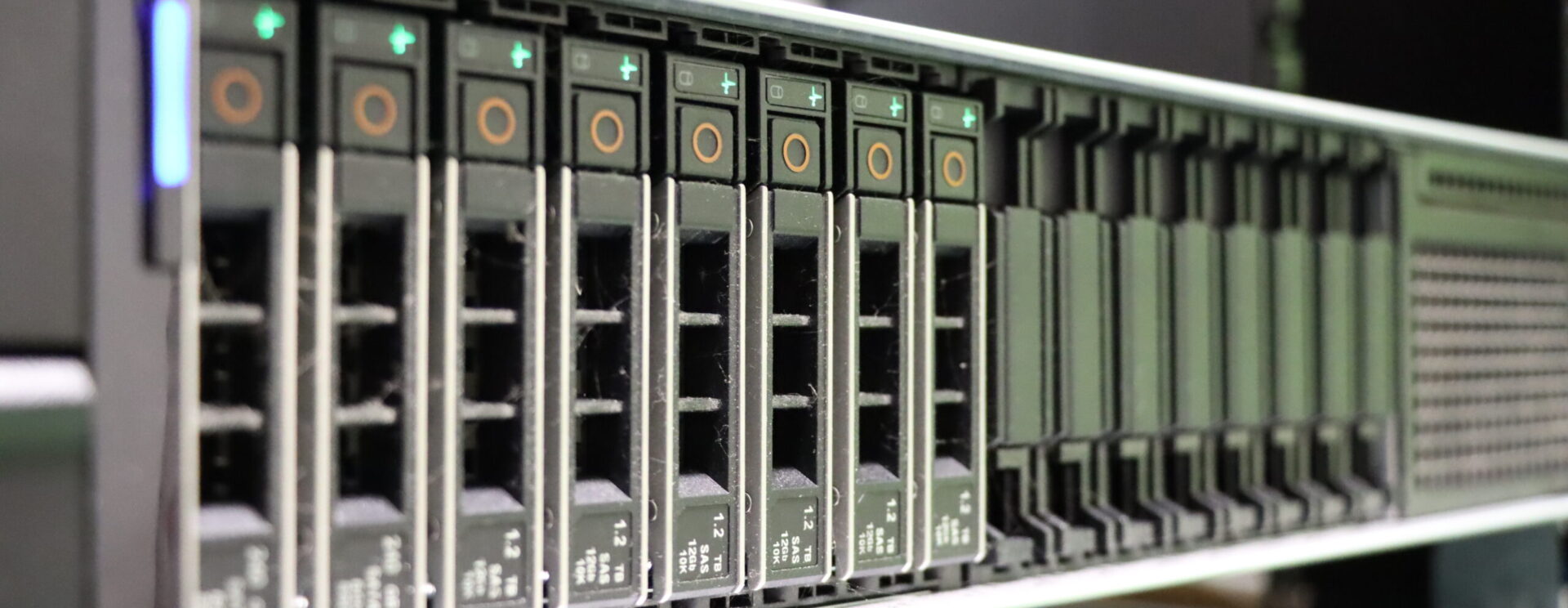 Zoom sur un serveur informatique