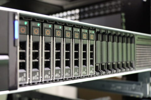 Zoom sur un serveur informatique