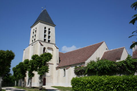 Vue de l'église de Tancrou