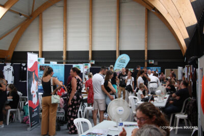Stands lors du forum des associations du Pays de l'Ourcq 2024 - Agrandir l'image 30 sur 30, fenêtre modale