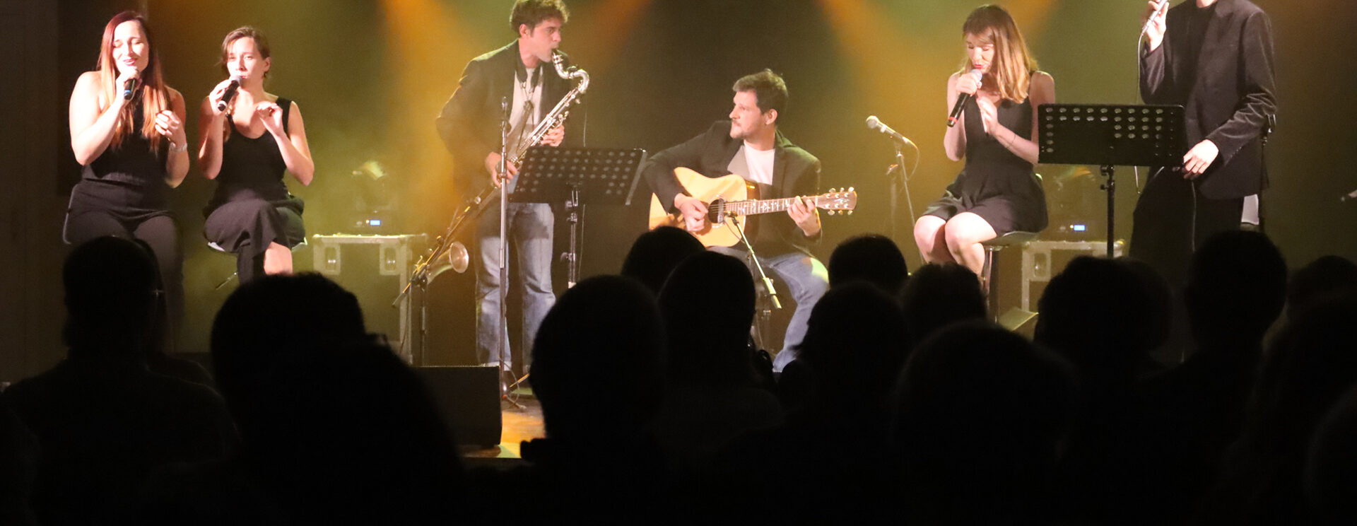Le groupe Shades en concert de musique lors de la saison culturelle au Pays de l'Ourcq