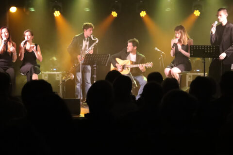 Le groupe Shades en concert de musique lors de la saison culturelle au Pays de l'Ourcq