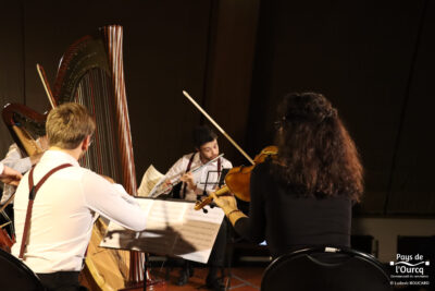 Quintette "Le Bateau ivre" lors des Concerts de Poche à la Pyramide Jean DIDIER à Mary-sur-Marne. - Agrandir l'image 2 sur 30, fenêtre modale