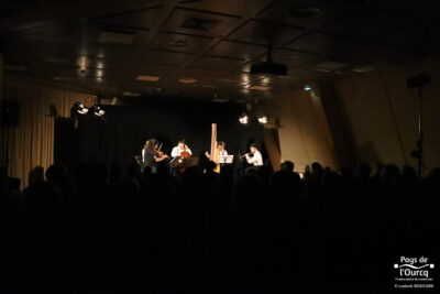 Quintette "Le Bateau ivre" lors des Concerts de Poche à la Pyramide Jean DIDIER à Mary-sur-Marne. - Agrandir l'image 1 sur 30, fenêtre modale